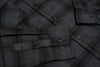 Rori Plaid Flannel - Dark Grey