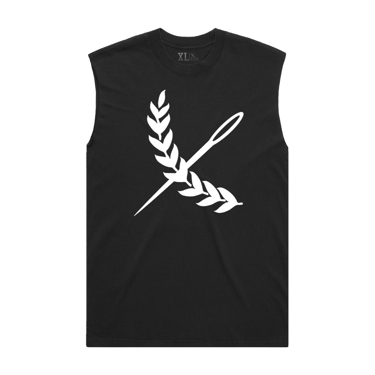 MUSCLE TANK IN BLACK main image 1