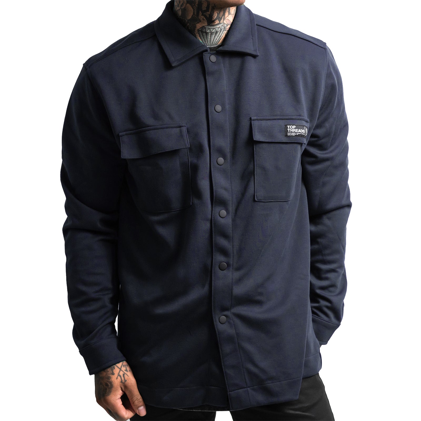Blue Printed Double Knot Top - Ready to Ship main image 1