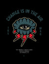 Change is in the Air Poster - Blue / Red