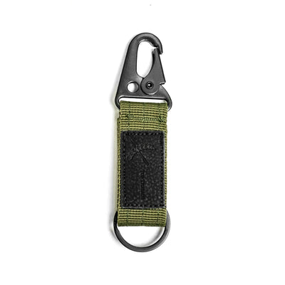 Hook & Loop Tactical Strap Keychain - Olive