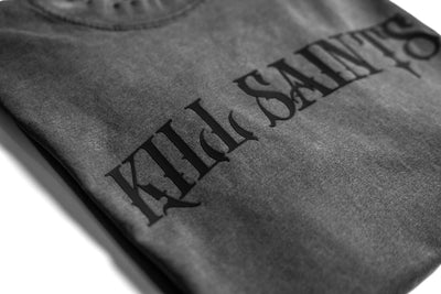 Kill Saints Gothic Tee - Vintage Concrete