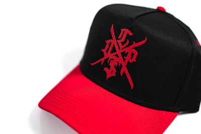 Hieroglyphic Cap - Black/Red
