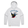 Lets Get Lost Hoodie - Heather White