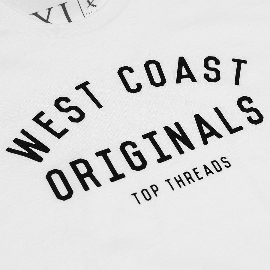 West Coast Tee - White