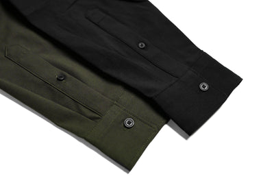 Avant-Garde Button Up - Olive