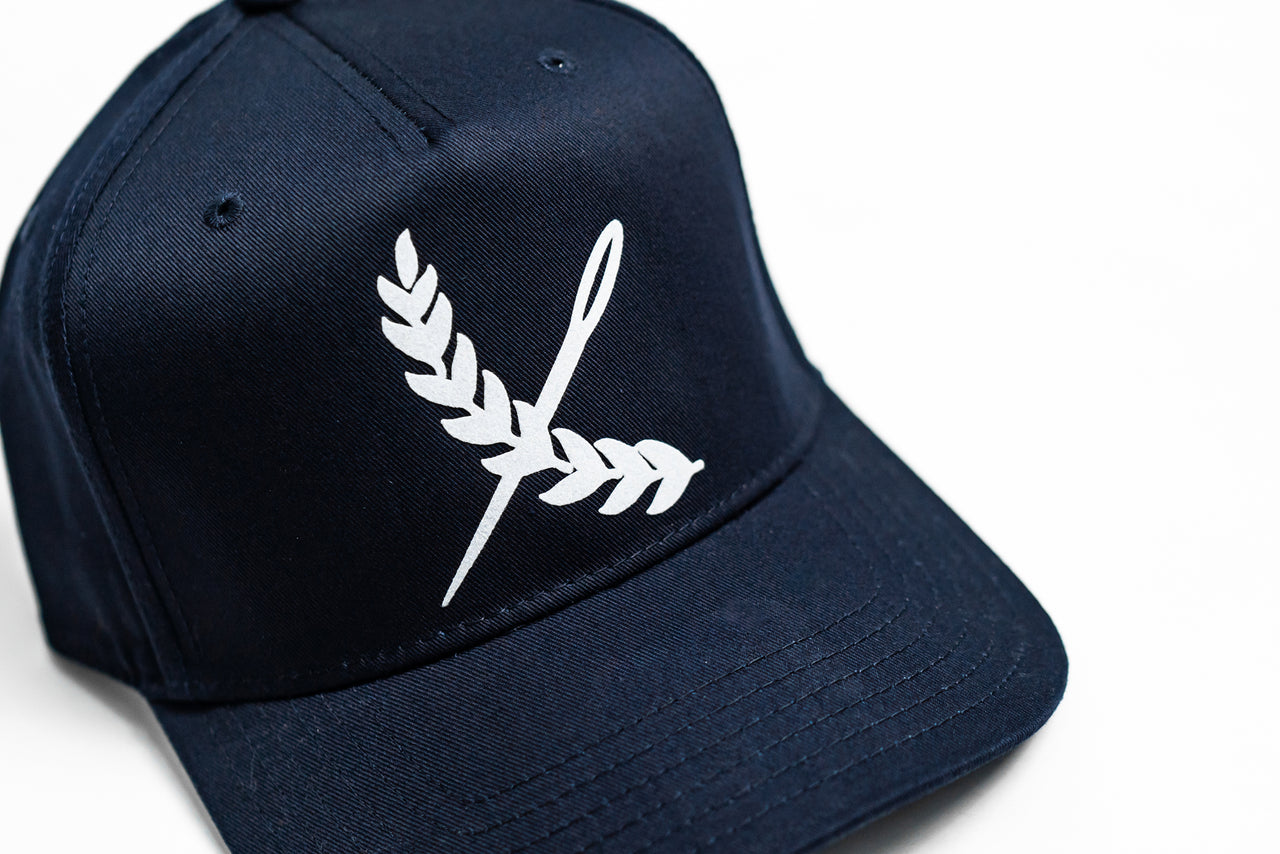 Classic Imperial 5 Panel Cap - Navy / Grey