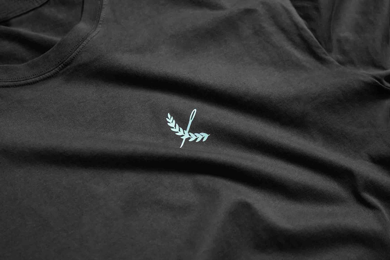 Faded Icon Tee - Black Mint