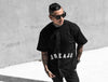 Premium Heavy Cotton Baseball Jersey - Black