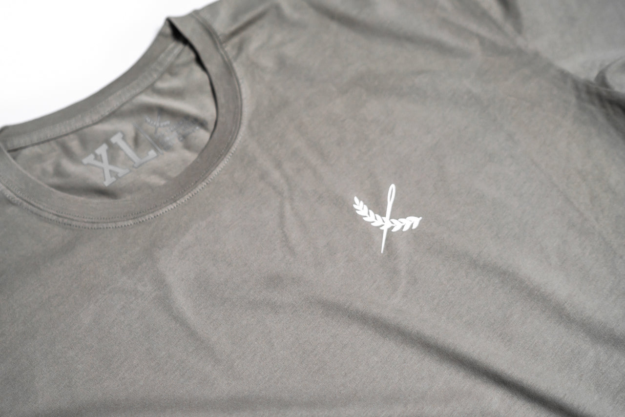 Faded Icon Tee - Concrete