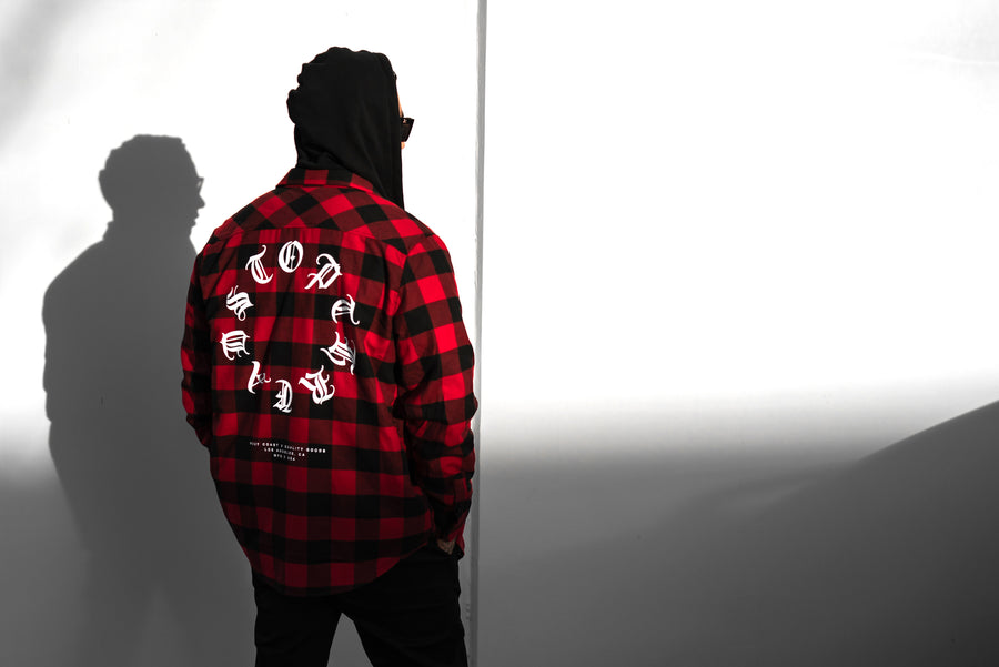 Imperial Buffalo Flannel - Red