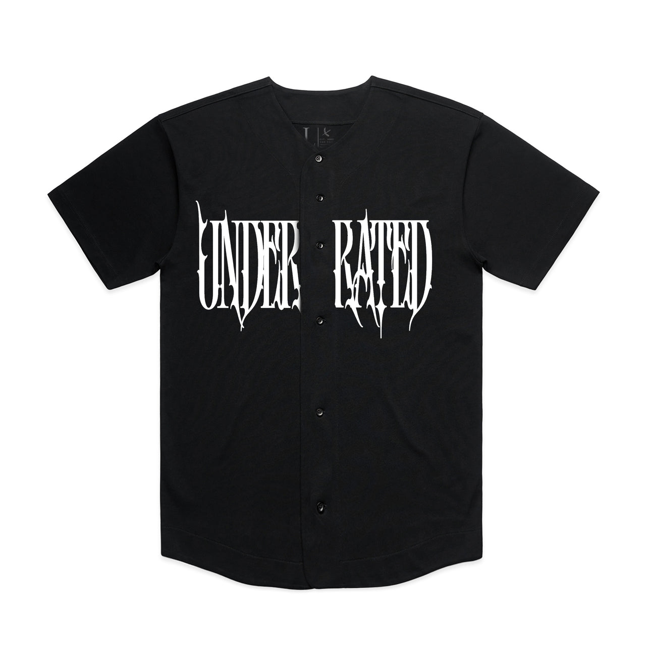 Deathcore Baseball Jersey - Black