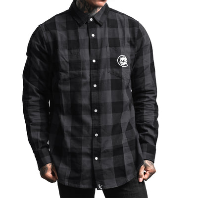 Death Threads Iron Button Up - Black