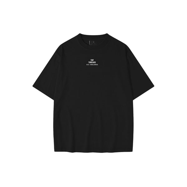 Distro Tee - Black - topthreads