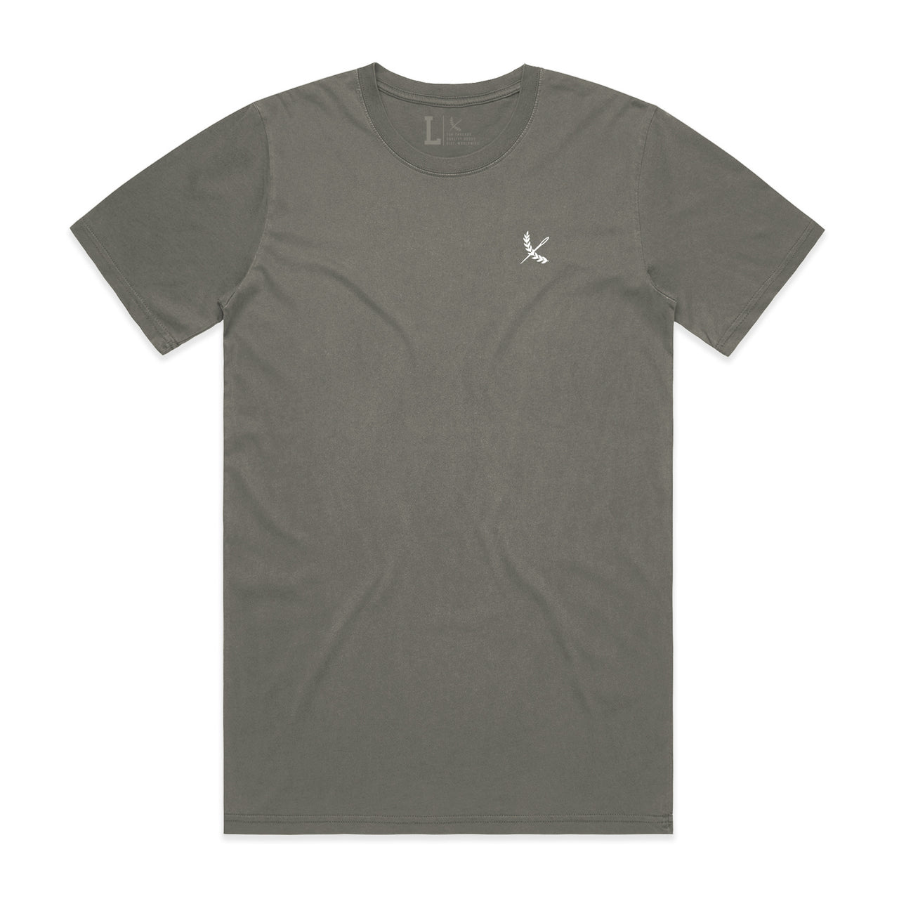 Faded Icon Tee - Concrete