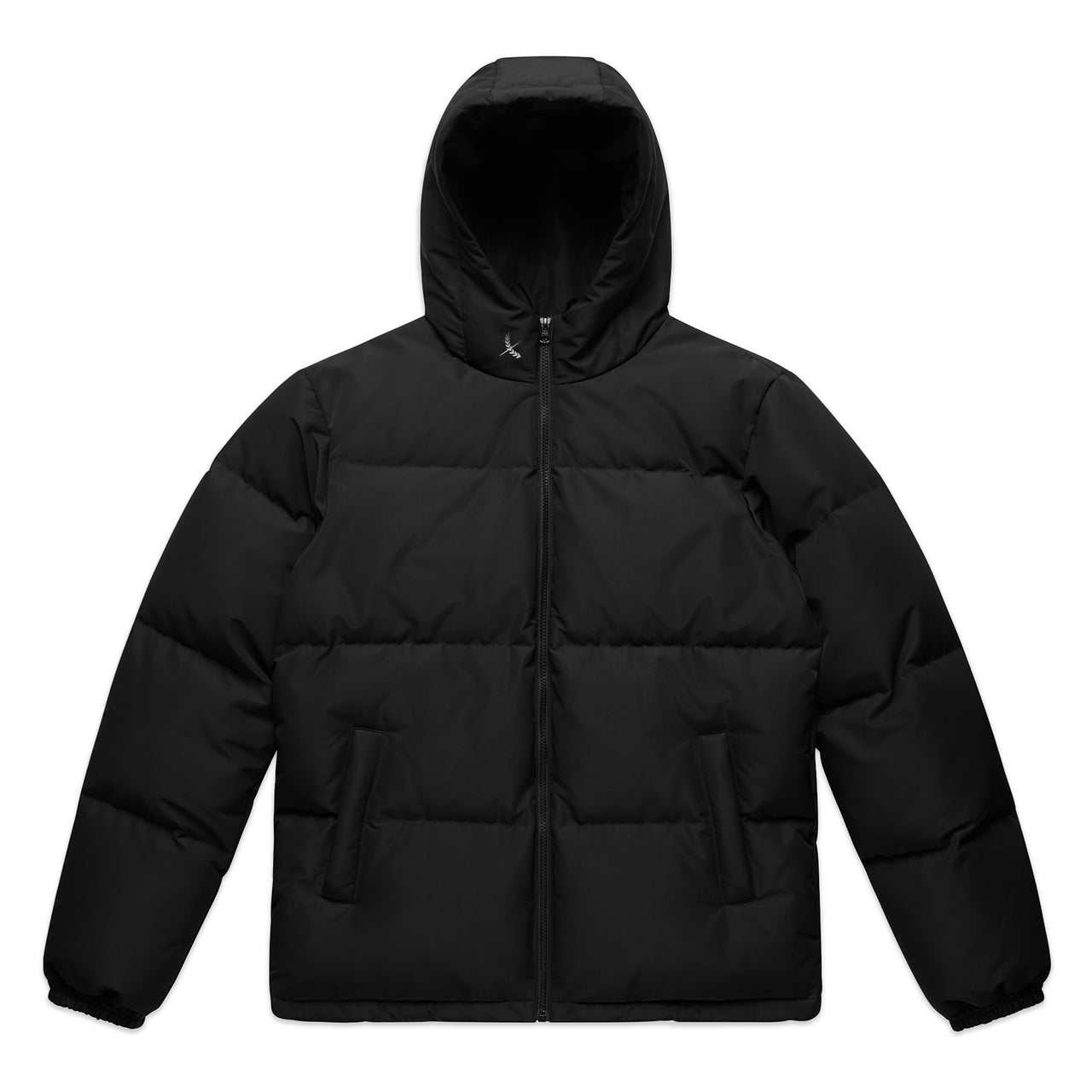 Hooded Heavy Puffer - Black