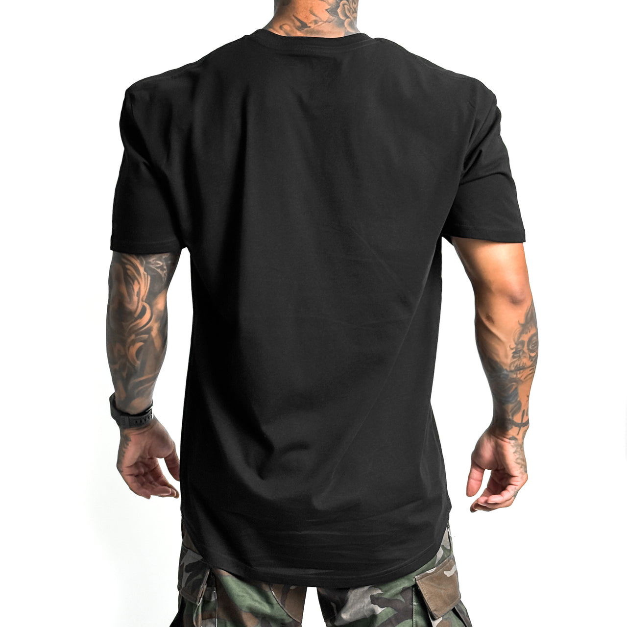 Imperial Scallop Tee - Black