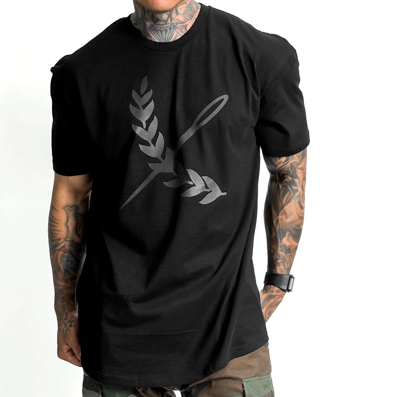Imperial Scallop Tee - Black