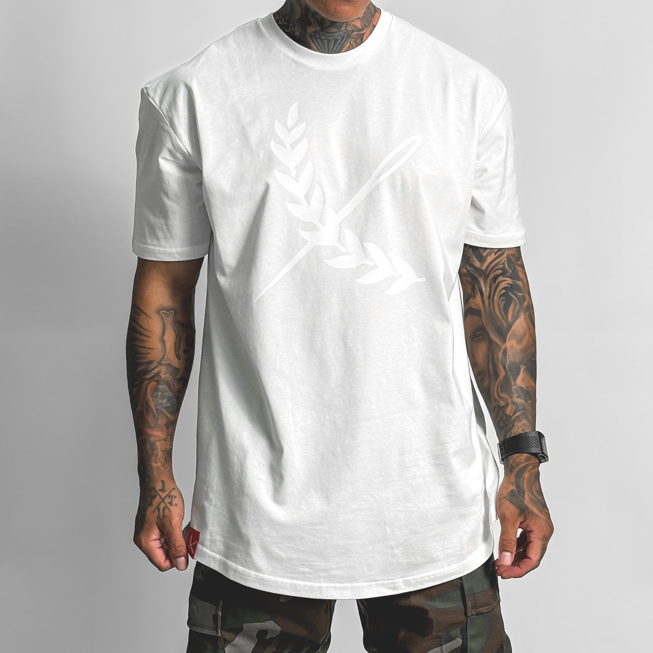 Imperial Scallop Tee - White