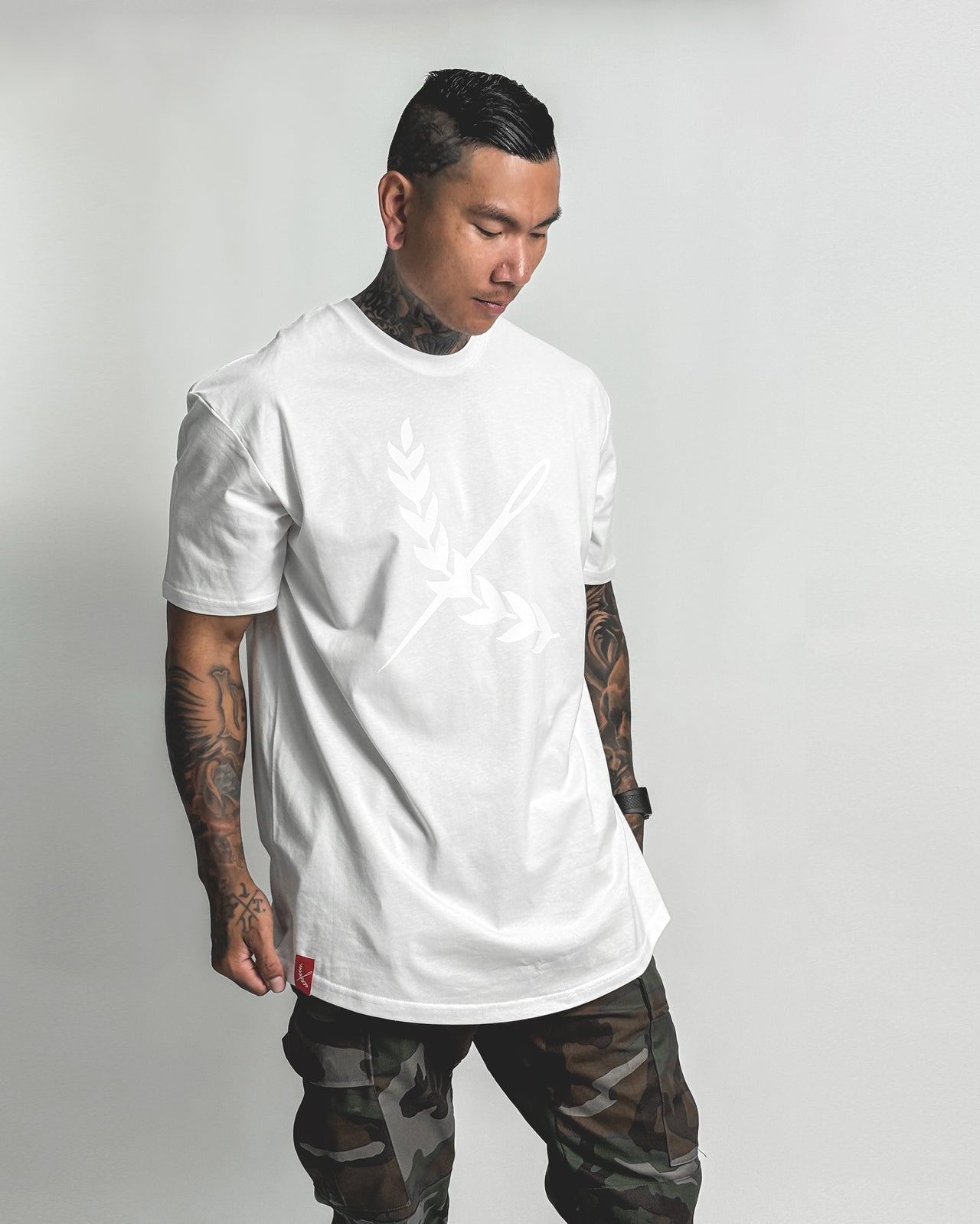 Imperial Scallop Tee - White