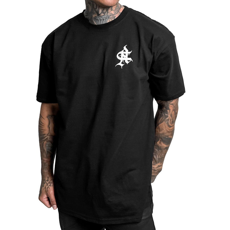 CA Monogram Tee - Black