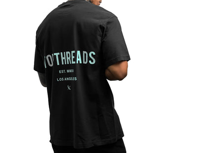 Rep Tee - Black / Mint