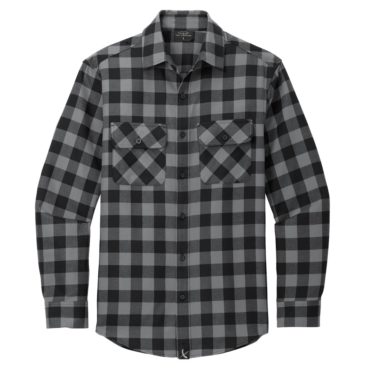 Imperial Buffalo Flannel - Grey