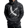 IMPERIAL LOGO HOODIE - Black Camo