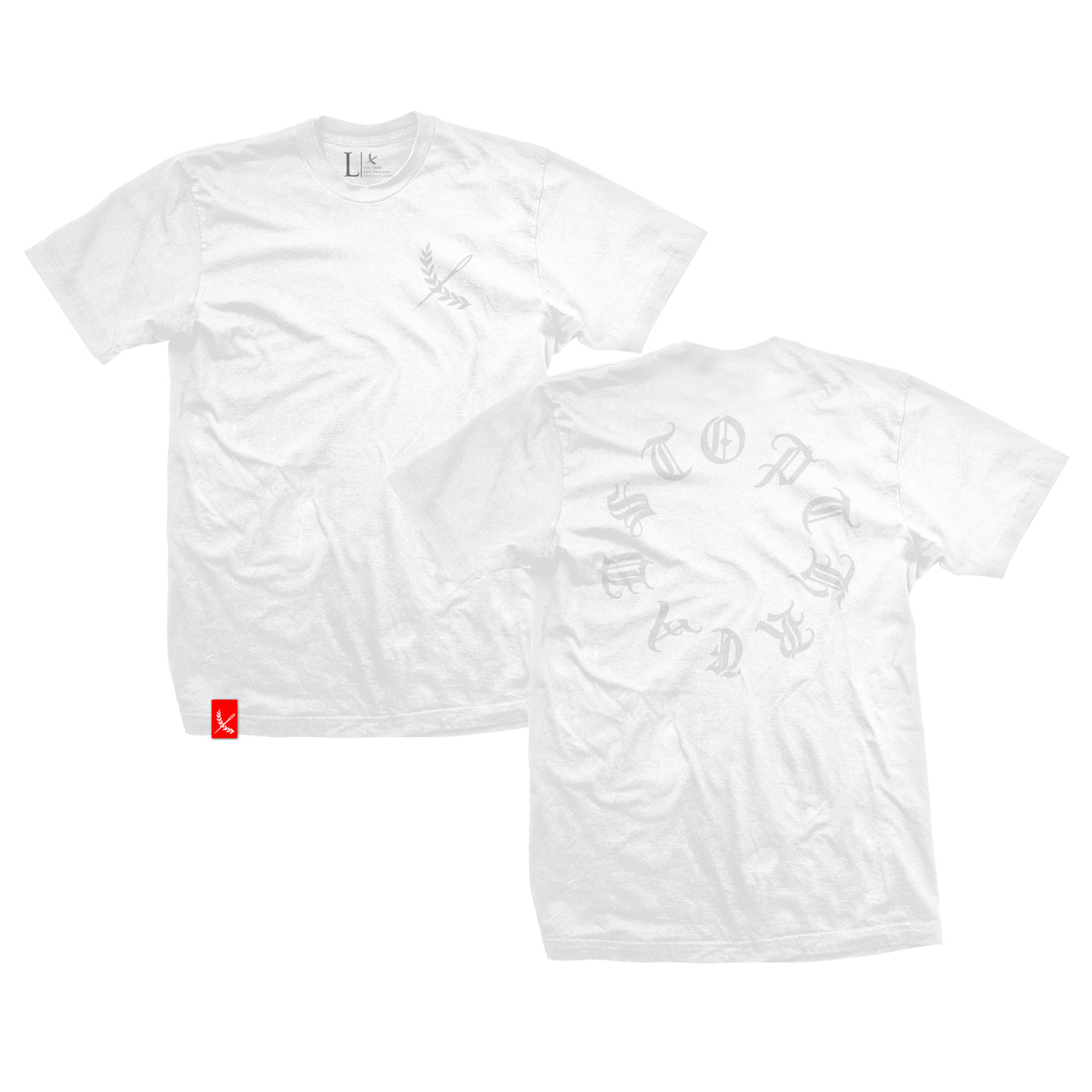 Oasis Monochromatic Tee - White