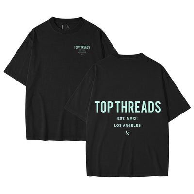 Rep Tee - Black / Mint