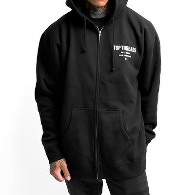 Rep Zip Up Hoodie