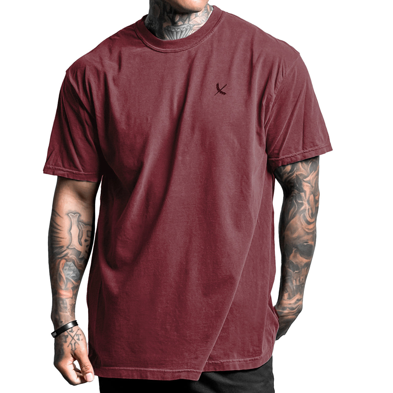 Staple Logo Tee - Brick