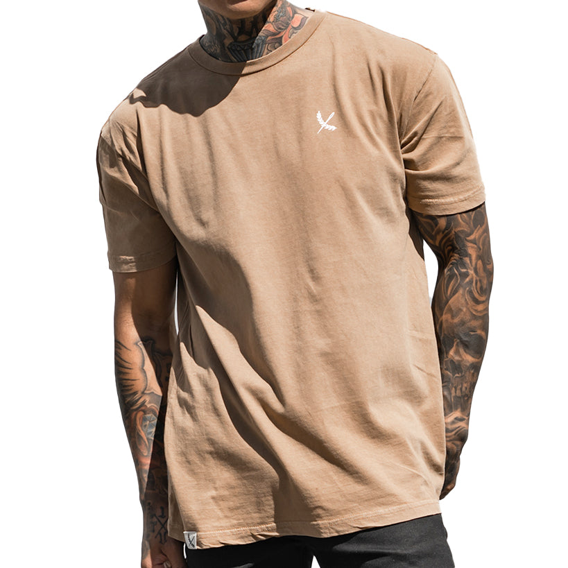 Vintage Icon Tee - Vintage Camel