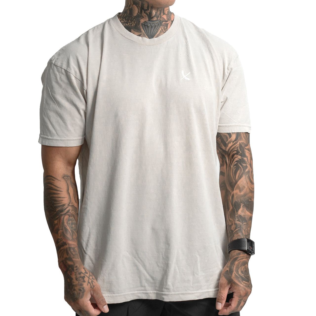 Vintage Icon Tee - Vintage Bone