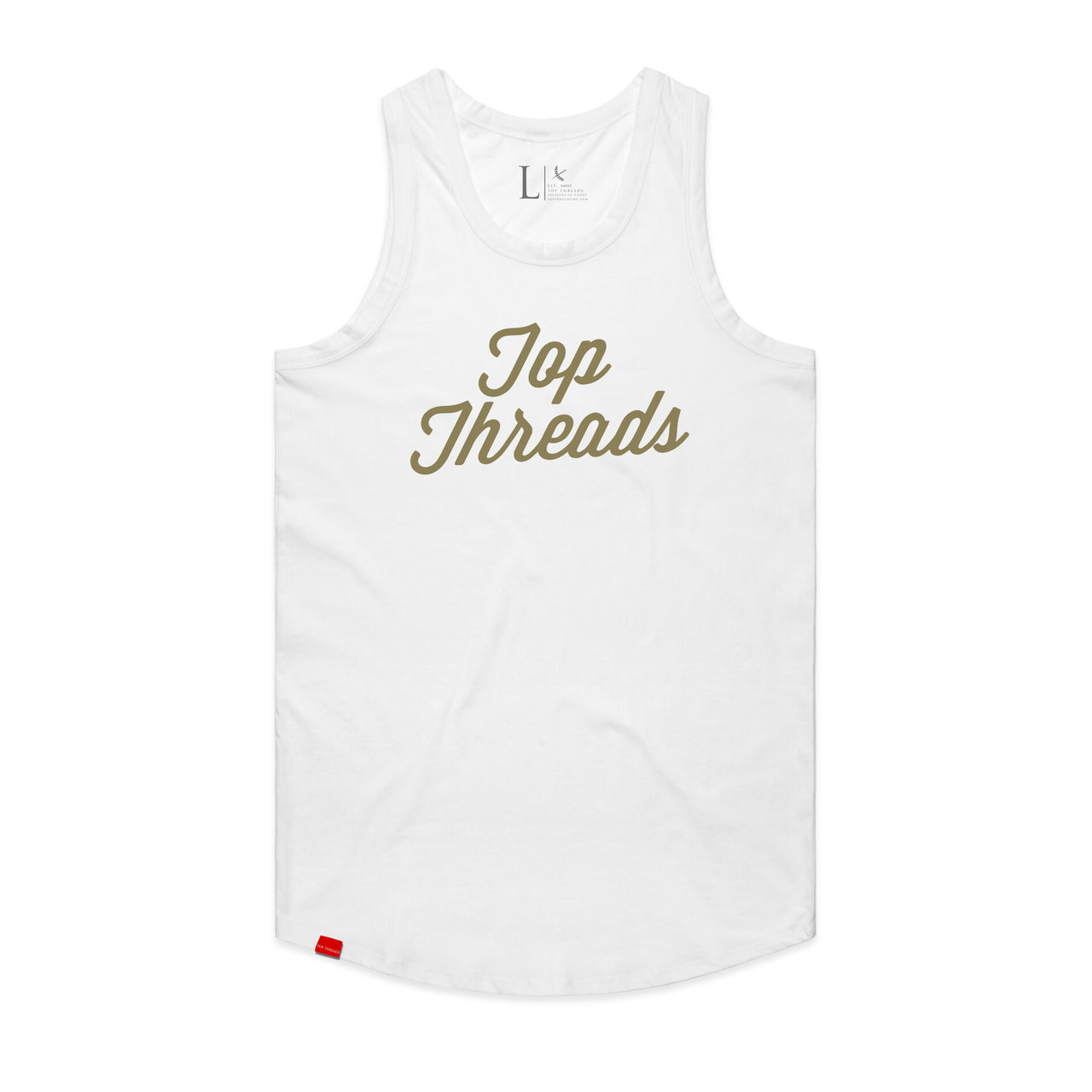 Wedge Tank - White