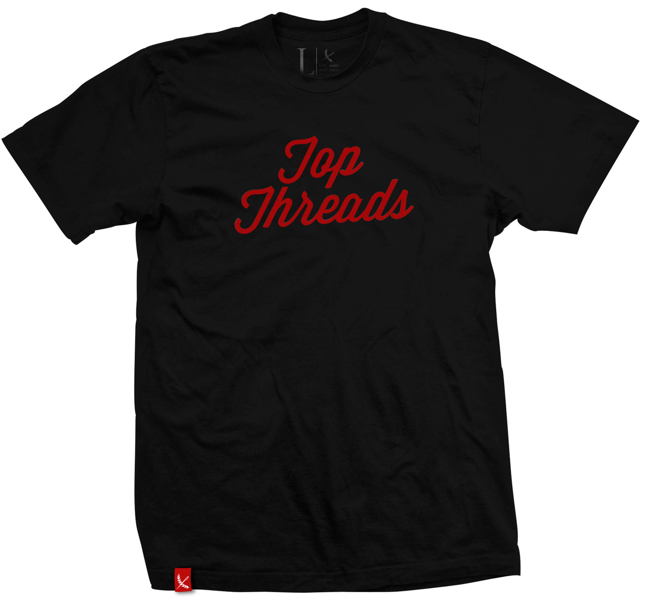 Wedge Tee - Black / Red
