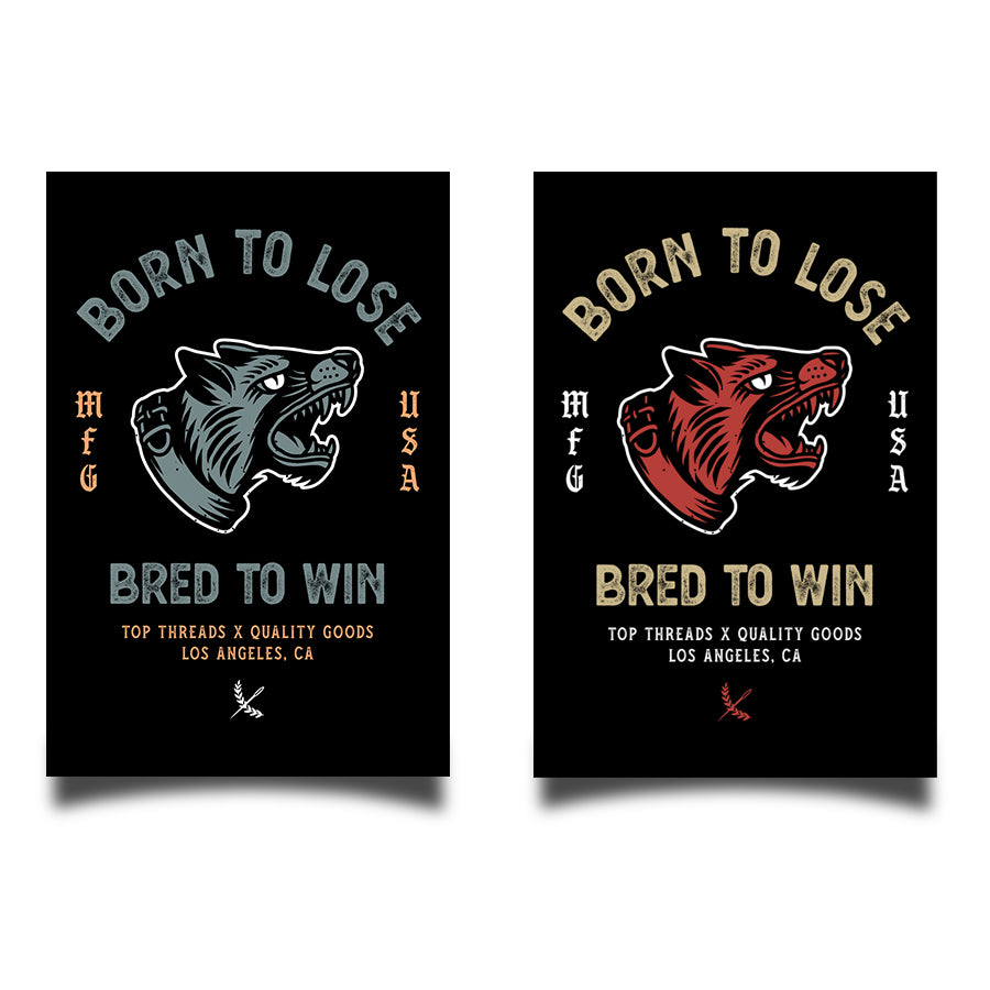 Bred To Win Sticker Bundle