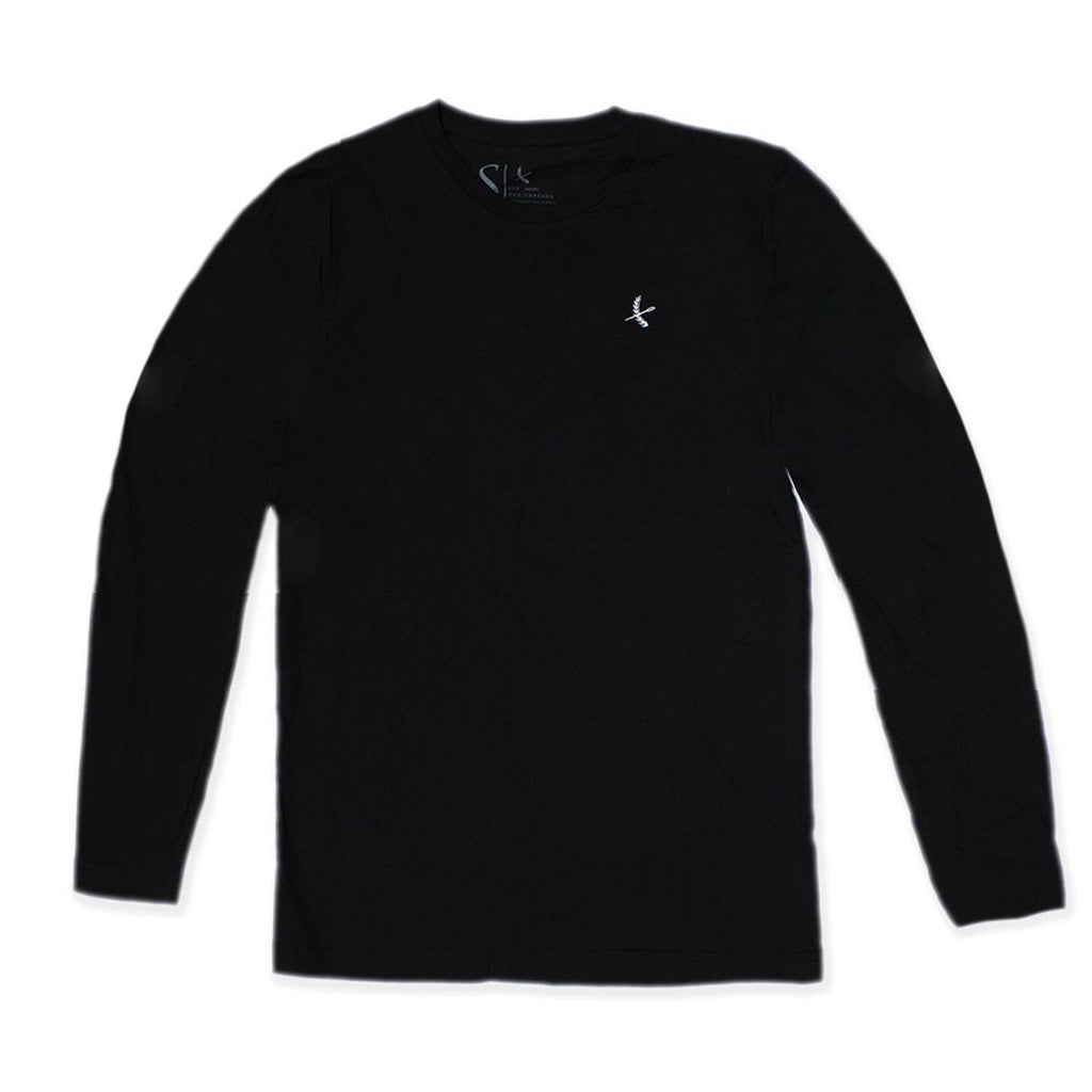 Imperial Long Sleeve- Black / White