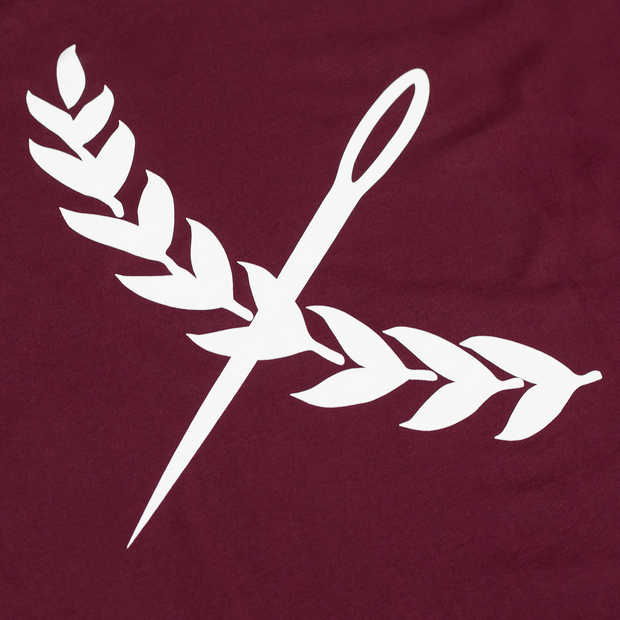 Oversized Imperial Tee - Burgundy