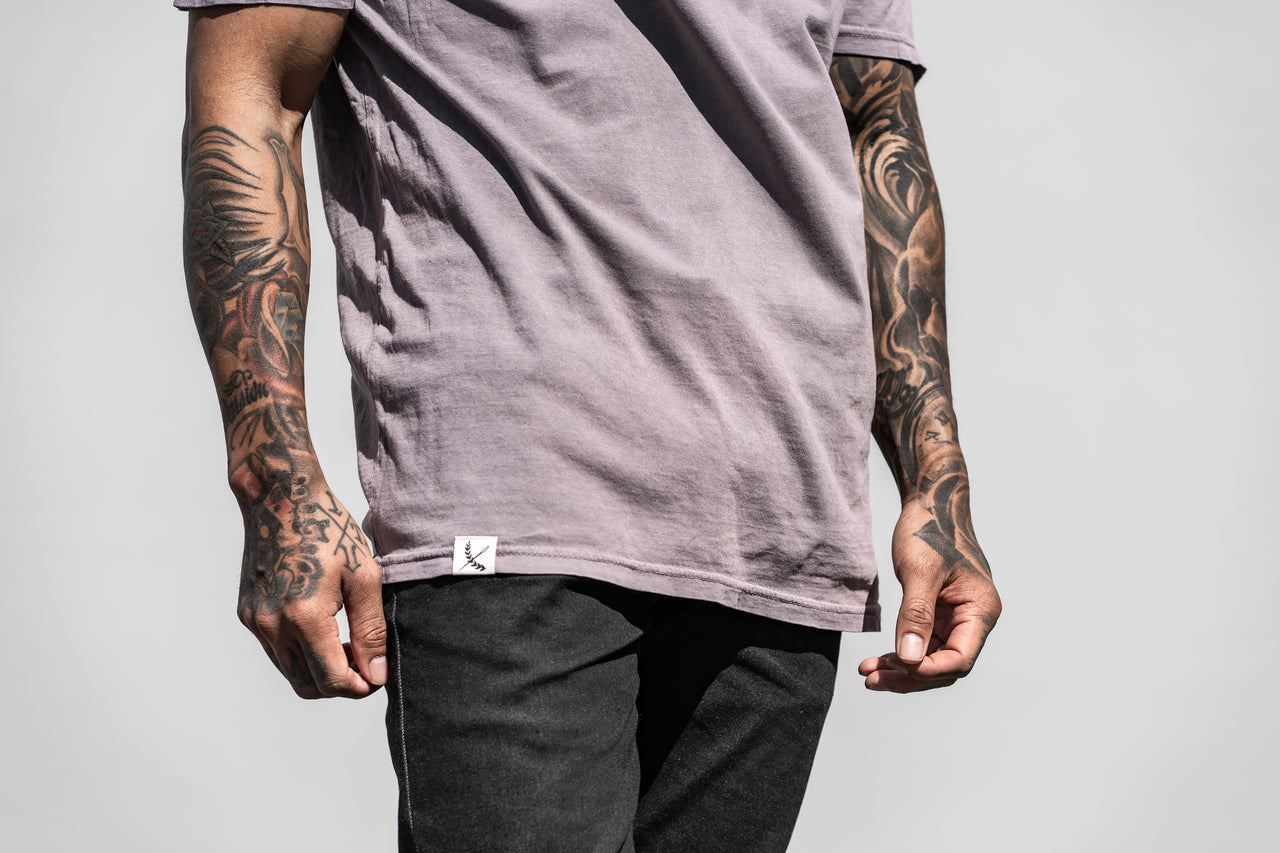 Vintage Icon Tee - Vintage Zinc