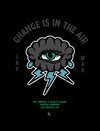 Change is in the Air Poster - Black / Teal