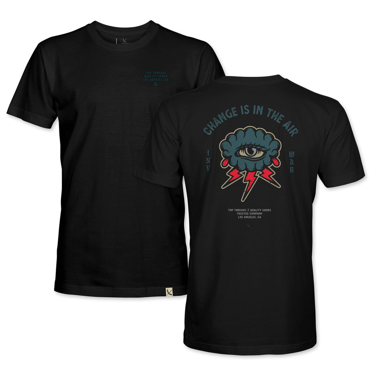 CHANGE IS IN THE AIR TEE - Black