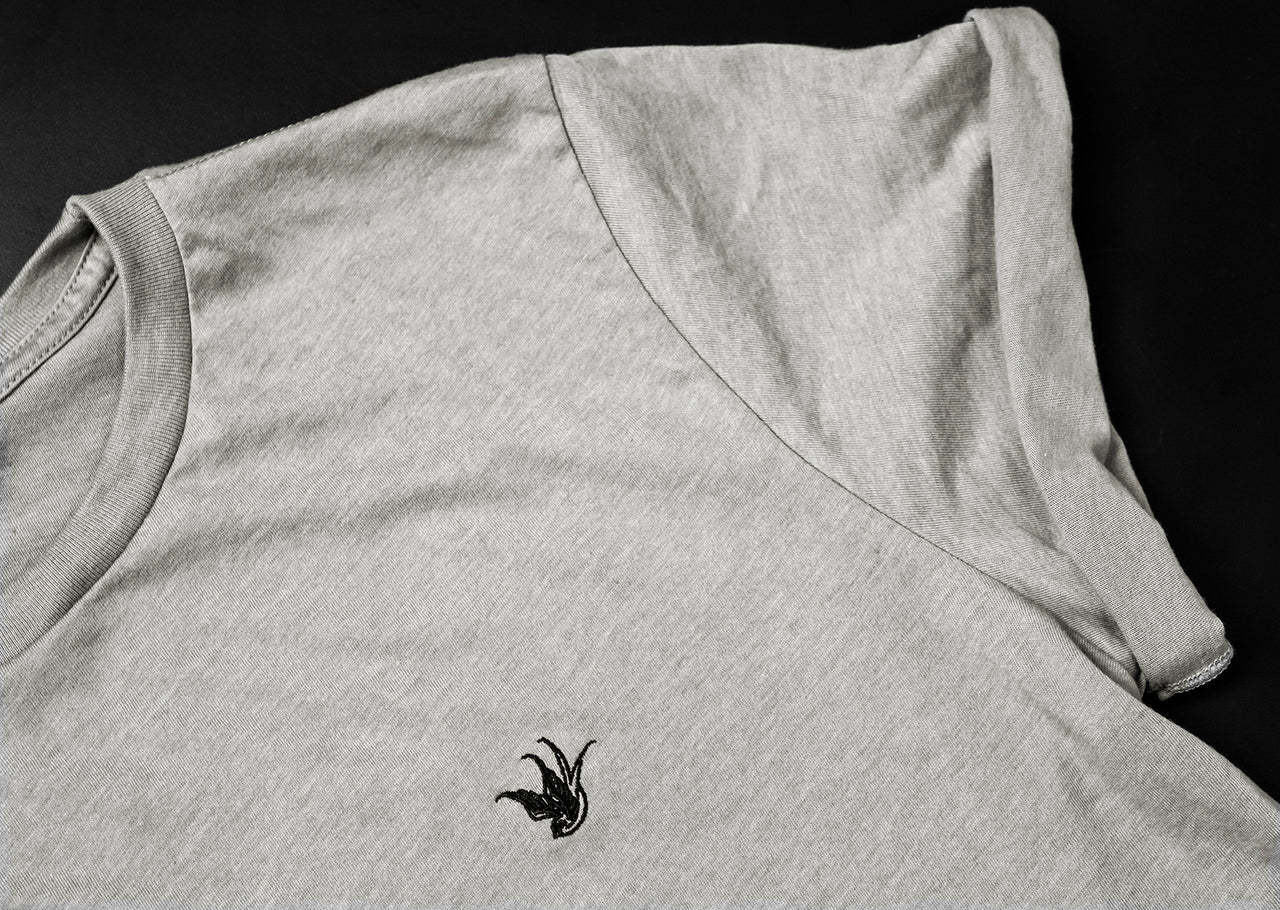 SPARROW TEE - Grey / Black