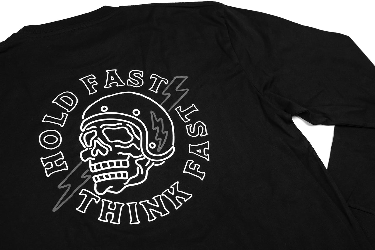 Hold Fast Long Sleeve Tee - Black / Grey