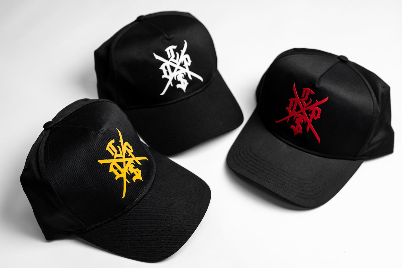 Hieroglyphic Cap - Black/Gold