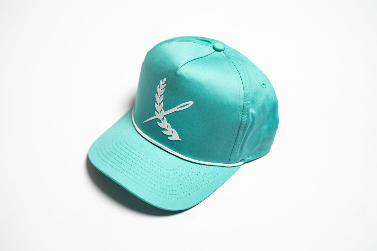 Contrast 5 Panel Cap - Teal