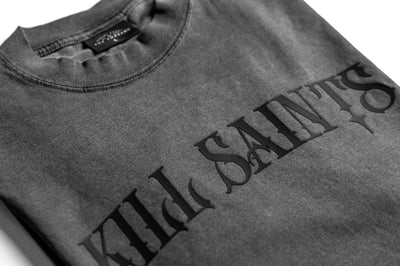 Kill Saints Gothic Tee - Vintage Concrete