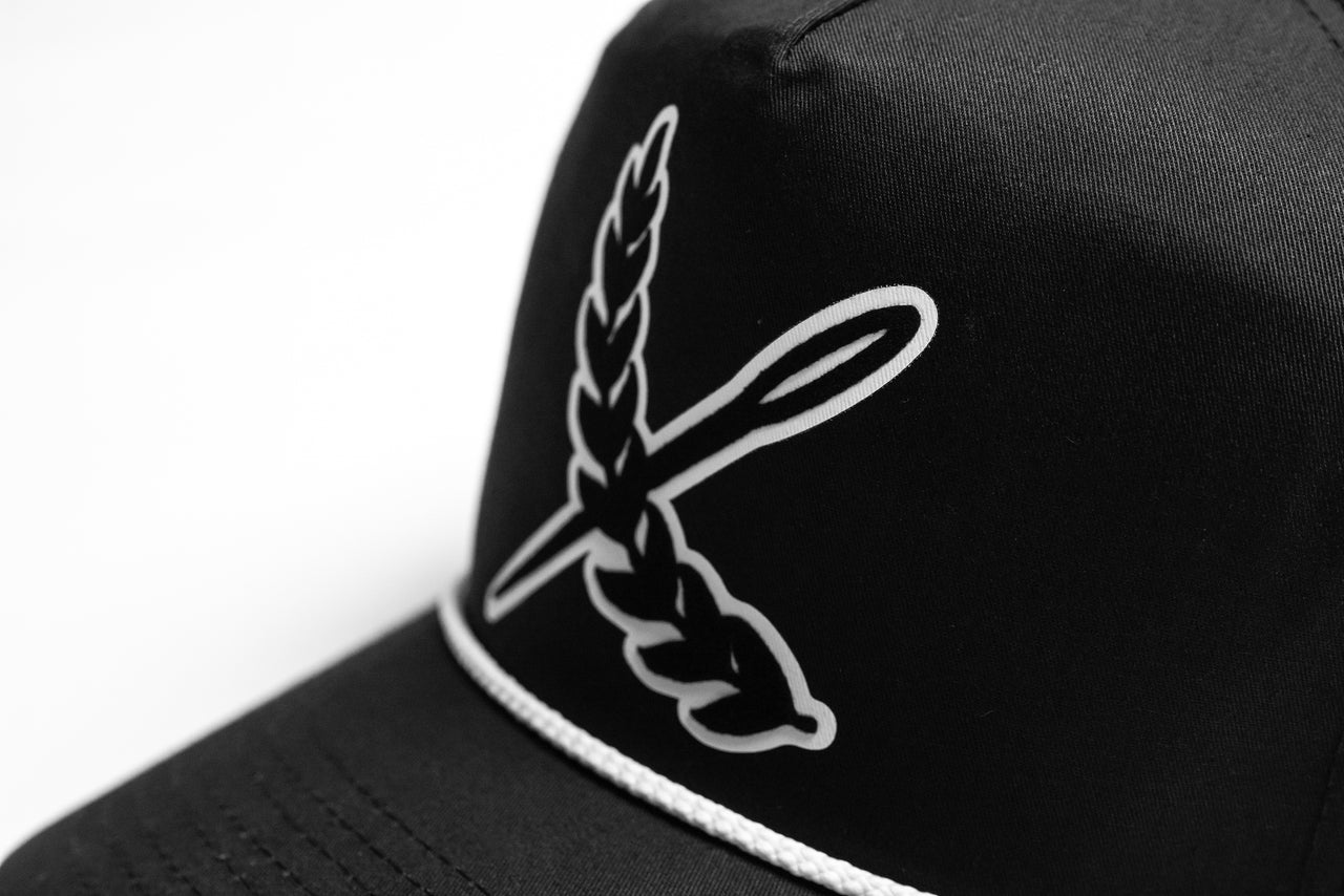 Throwback cap - Black / White