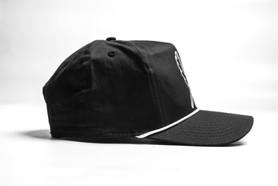 Throwback cap - Black / White