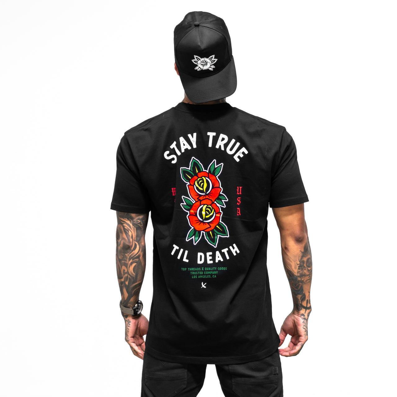 STAY TRUE TIL DEATH TEE - La Raza